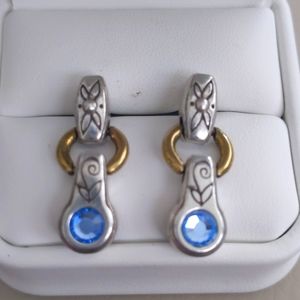 Brighton two tone earrings